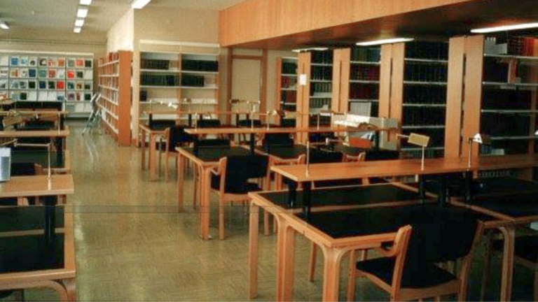 Biblioteca do Departamento de QuímicaAnos 2000