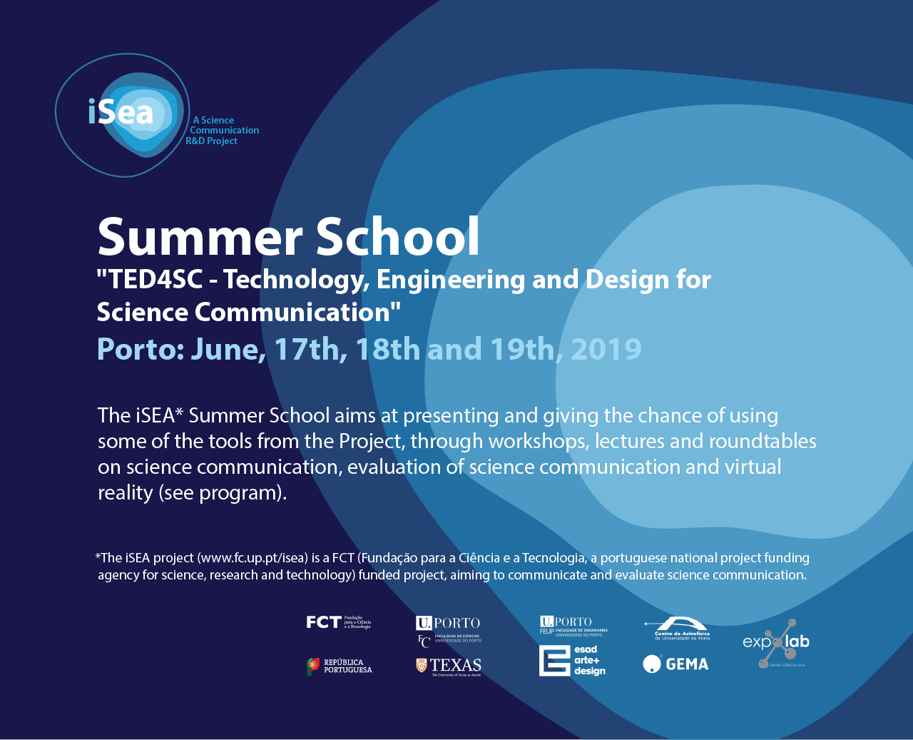 ISEA Summer School: TED4SC –  Technology, Engineering and Design for Science Communication