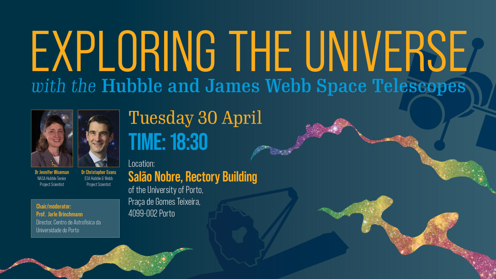 Evento U.Porto | Exploring the Universe | 30 de maio às 18:30