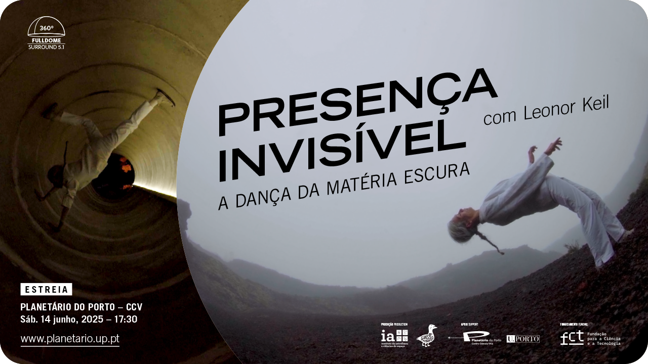 Planetário do Porto | Presença Invisível – A Dança da Matéria Escura