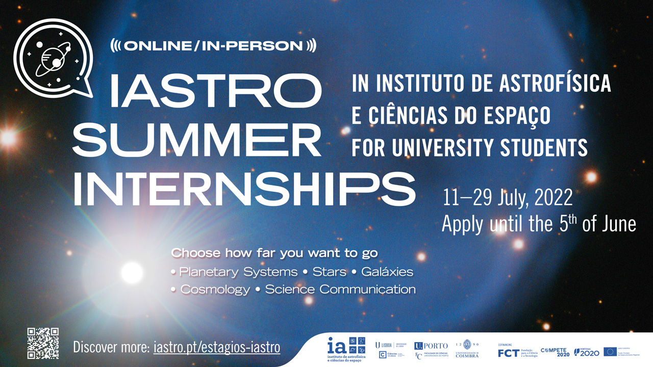 IAstro Summer Internships 2022 | 11-22 July 2022