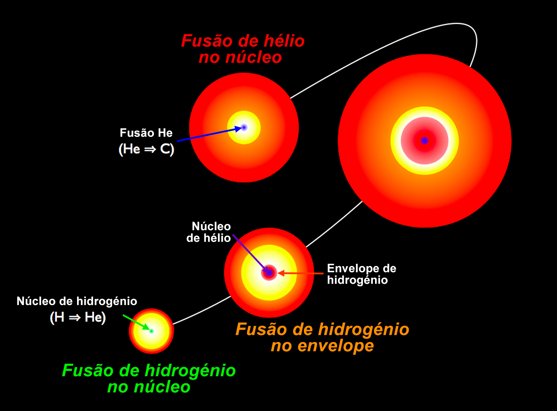 Noticia U.Porto | Astrónomos descobrem irregularidades no núcleo de gigantes vermelhas