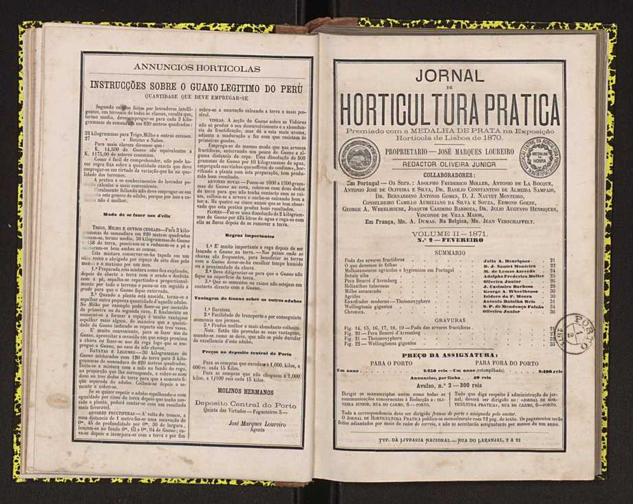 0002-Jornal de Horticultura Prtica II 1871 23