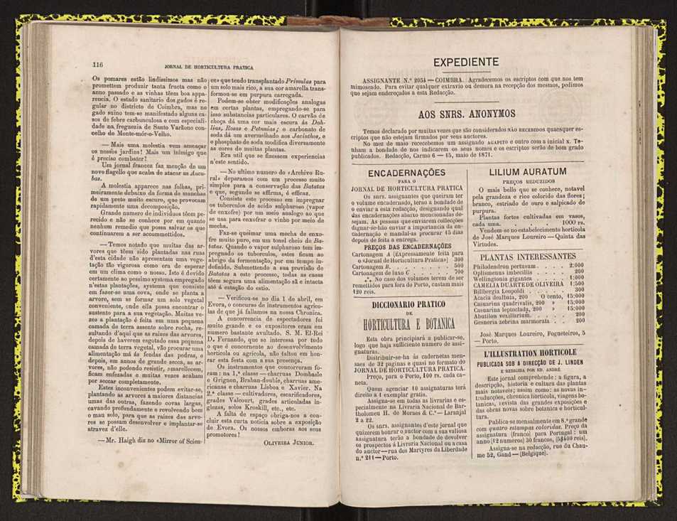 0002-Jornal de Horticultura Pr�tica II 1871 80