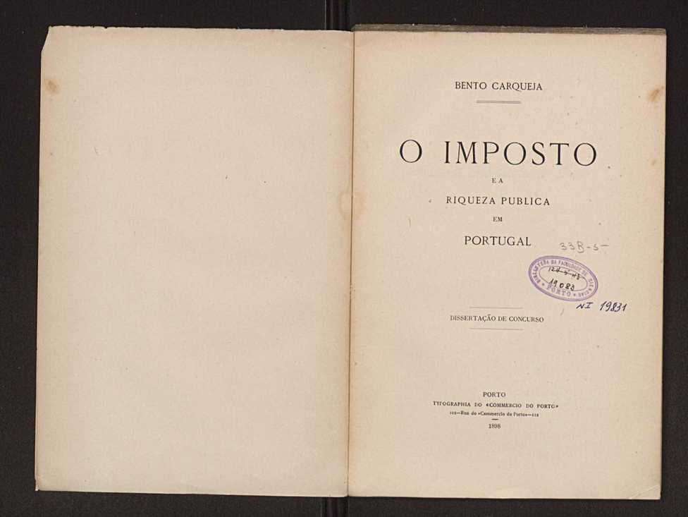 Oimposto e a riqueza publica em Portugal 2