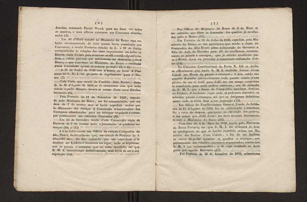 Exposio historica da creao do Museo Portuense:com documentos officiaes para servir  historia das bellas artes em Portugal, e  do Crco do Porto 5