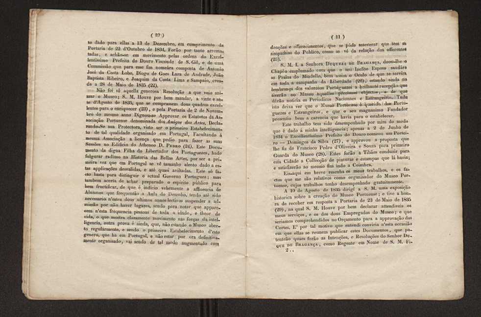 Exposio historica da creao do Museo Portuense:com documentos officiaes para servir  historia das bellas artes em Portugal, e  do Crco do Porto 7