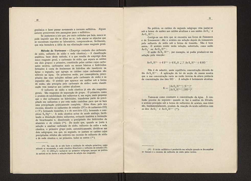 Umproblema de qumica analtica:tentativas de supresso do SH2 como reagente geral da anlise 12