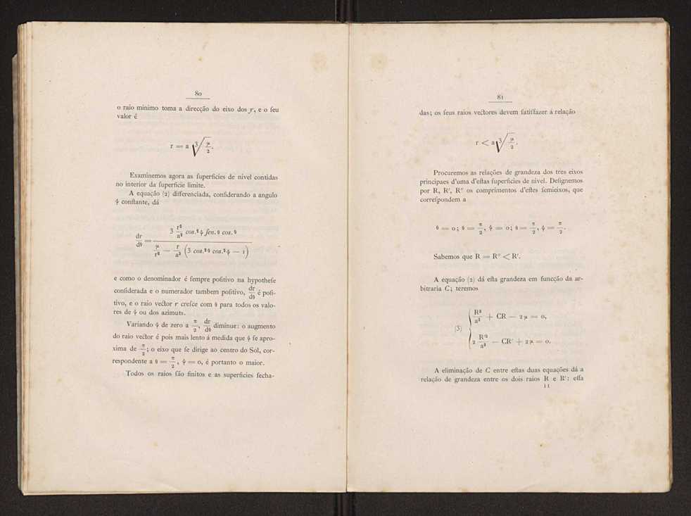 [Ser sufficiente o principio da gravitao universal para a explicao dos phenomenos celestes?] 46