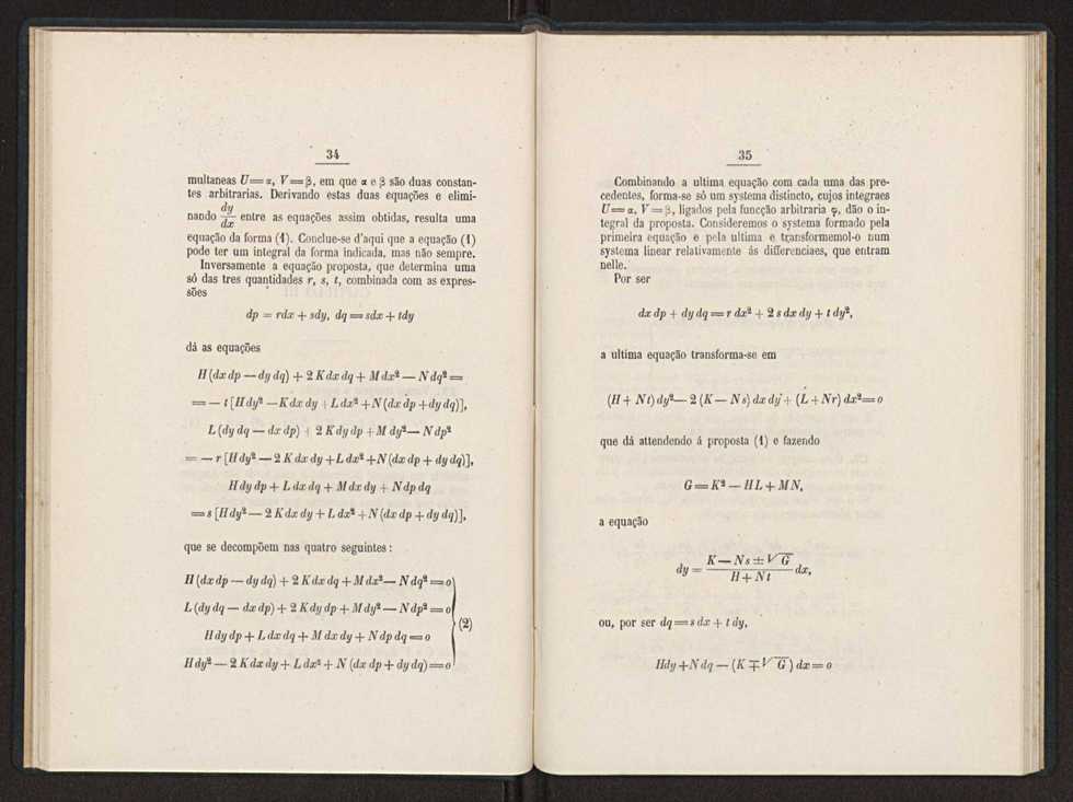 Integrao das equaes s derivadas parciais de segunda ordem 25