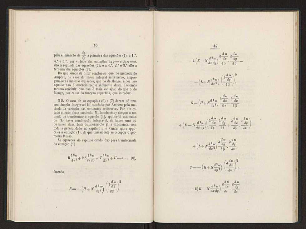 Integrao das equaes s derivadas parciais de segunda ordem 31