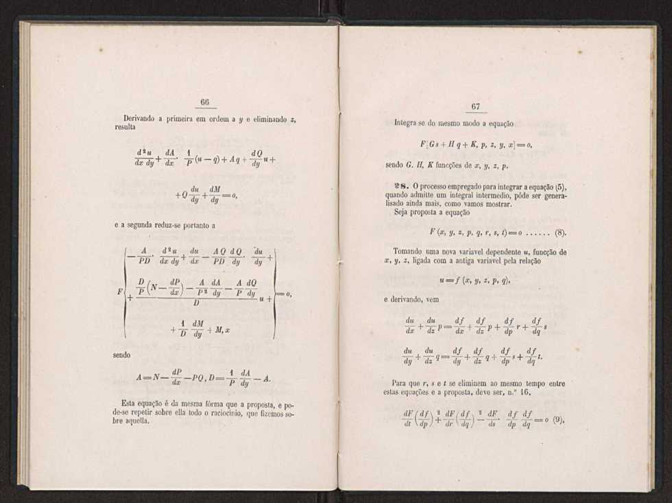 Integrao das equaes s derivadas parciais de segunda ordem 41