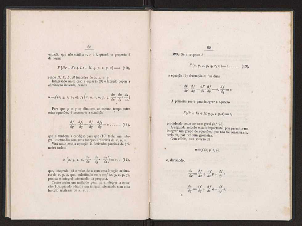 Integrao das equaes s derivadas parciais de segunda ordem 42