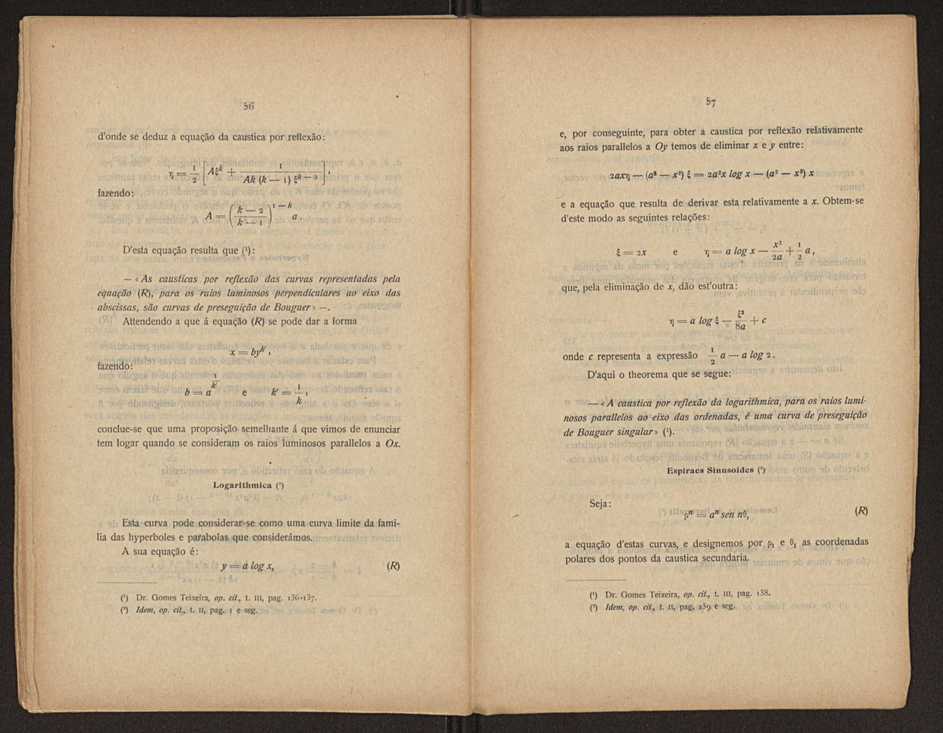Theoria geral das causticas por reflexo 31