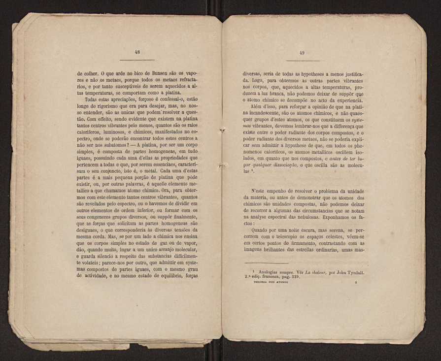 Atheoria dos atomos e os limites da sciencia:tres capitulos de Physica Geral 34