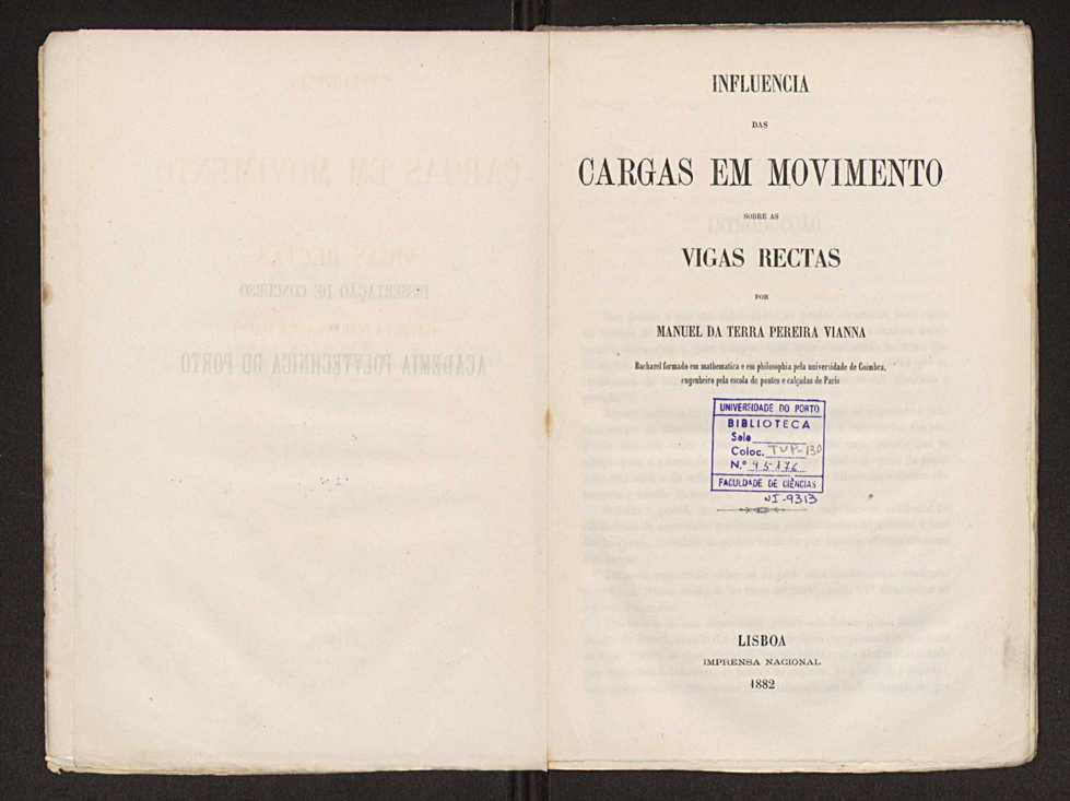 Influencia das cargas em movimento sobre as vigas rectas 5