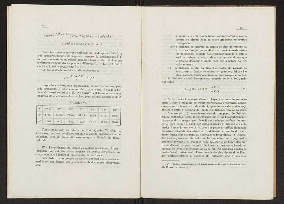 Sbre a utilizao do registo fotogrfico nas observaes meridianas 19
