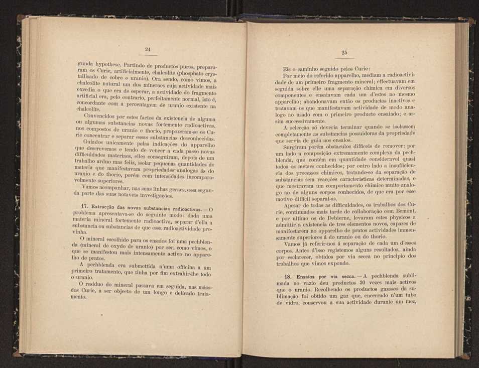 Osraios de Becquerel e o polonio, o radio e o actinio 21