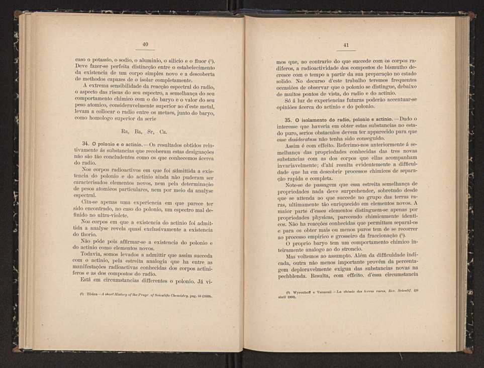 Osraios de Becquerel e o polonio, o radio e o actinio 29