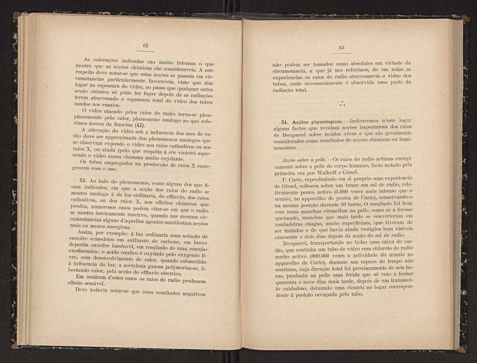 Osraios de Becquerel e o polonio, o radio e o actinio 40
