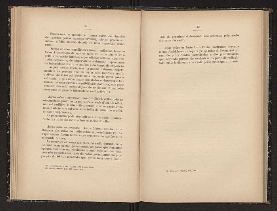 Osraios de Becquerel e o polonio, o radio e o actinio 41
