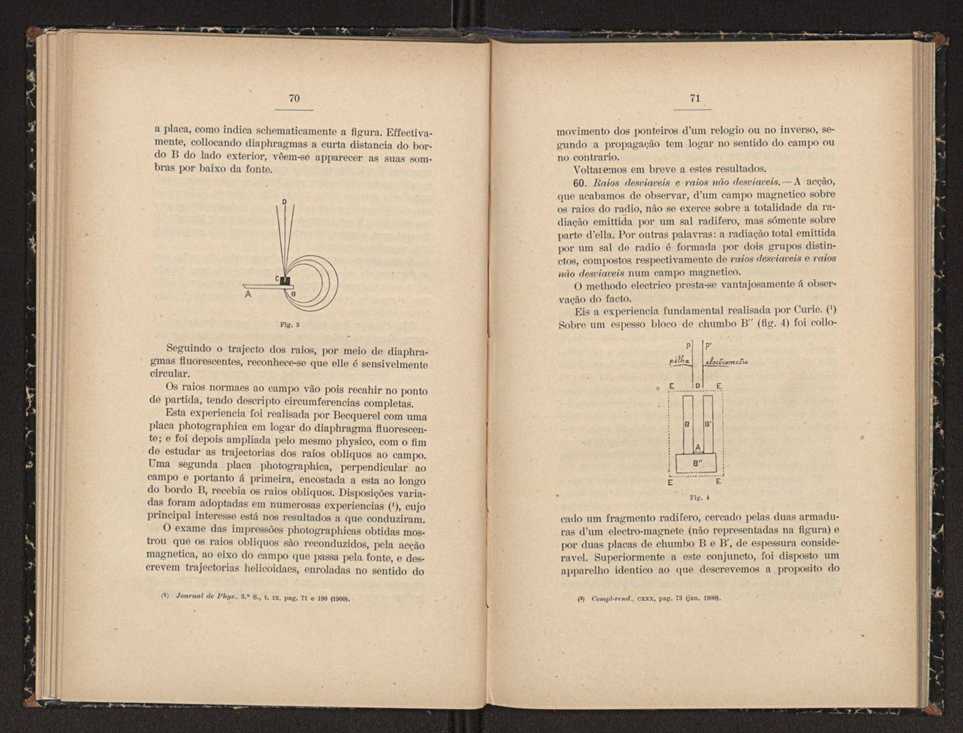 Os�raios de Becquerel e o polonio, o radio e o actinio� 44
