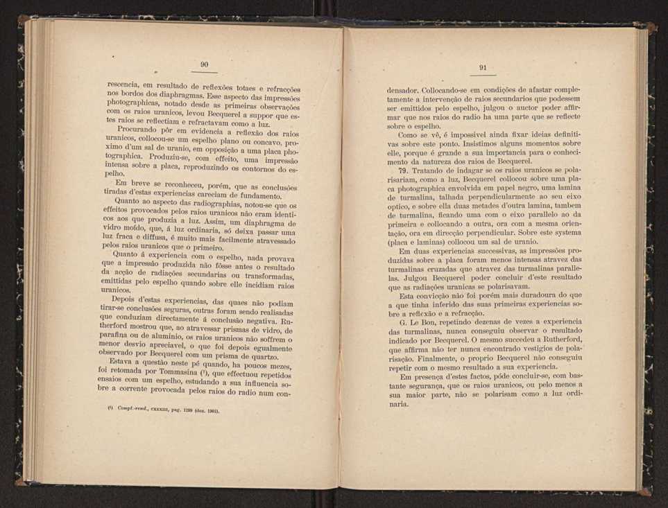 Osraios de Becquerel e o polonio, o radio e o actinio 54