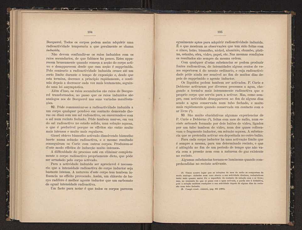 Osraios de Becquerel e o polonio, o radio e o actinio 61