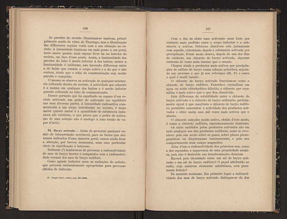 Osraios de Becquerel e o polonio, o radio e o actinio 62