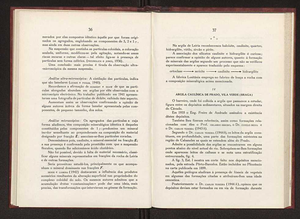 Forma��es portuguesas com haloisite, caulinite ou montmorilonite� 24