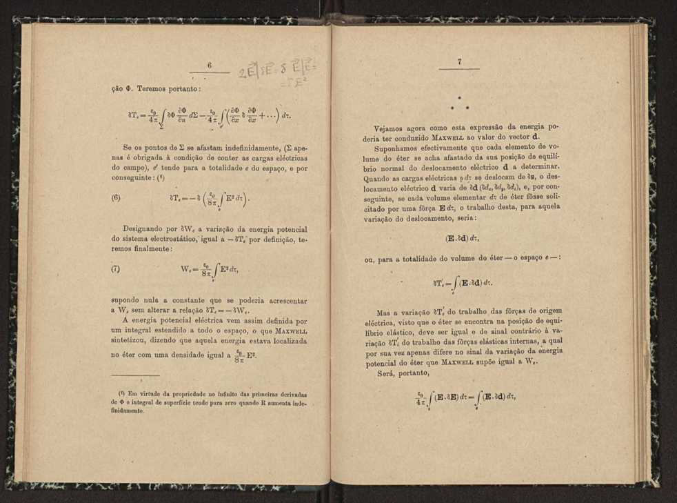 Aorigem das equaes fundamentais da teoria electrnica 11