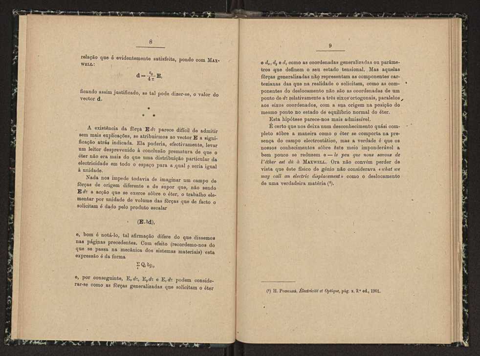 Aorigem das equaes fundamentais da teoria electrnica 12