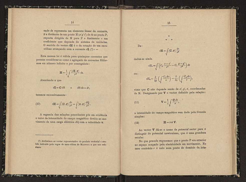 Aorigem das equaes fundamentais da teoria electrnica 15