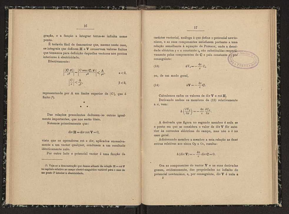 Aorigem das equaes fundamentais da teoria electrnica 16