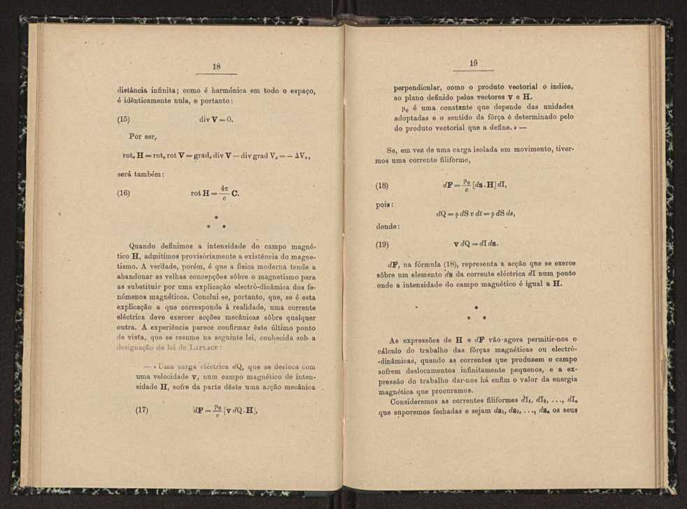 Aorigem das equaes fundamentais da teoria electrnica 17