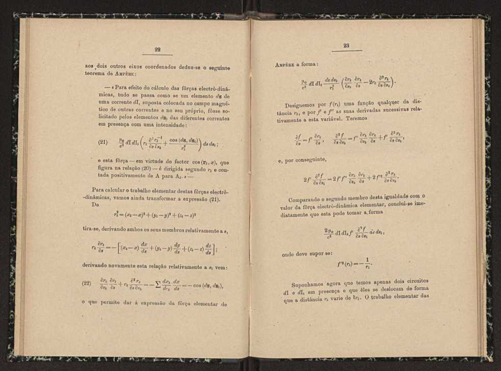 Aorigem das equaes fundamentais da teoria electrnica 19