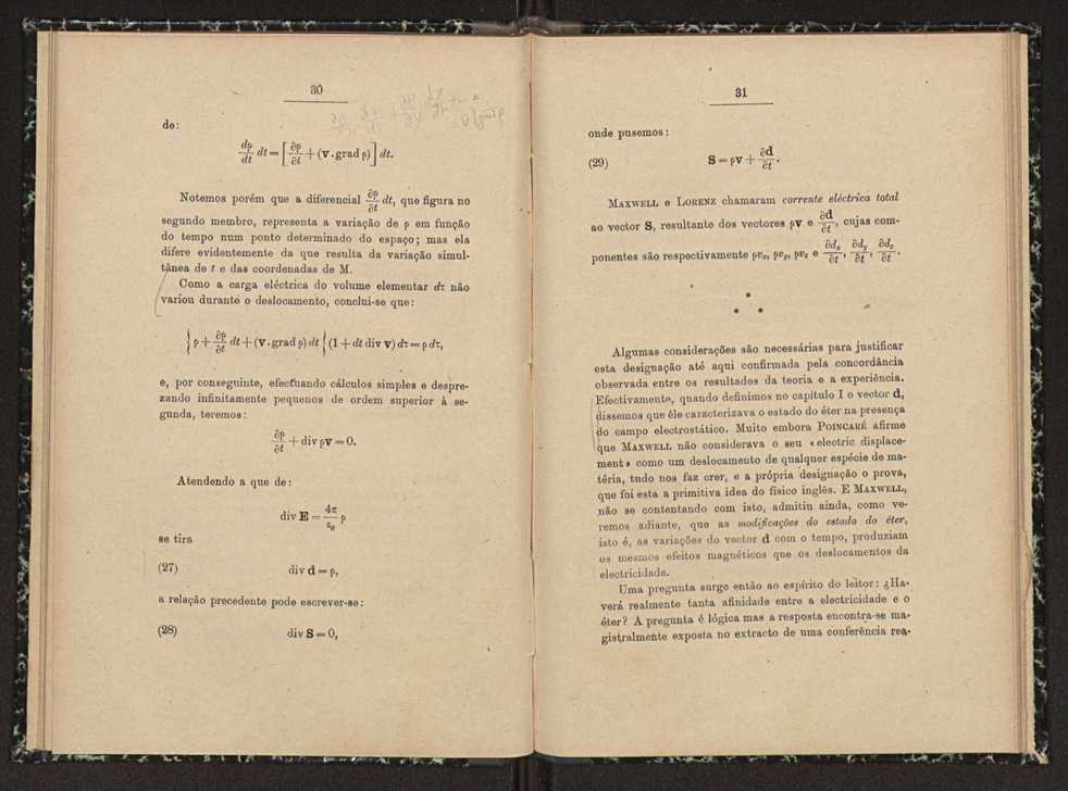 Aorigem das equaes fundamentais da teoria electrnica 23