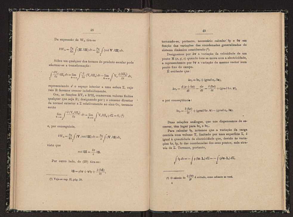 Aorigem das equaes fundamentais da teoria electrnica 32