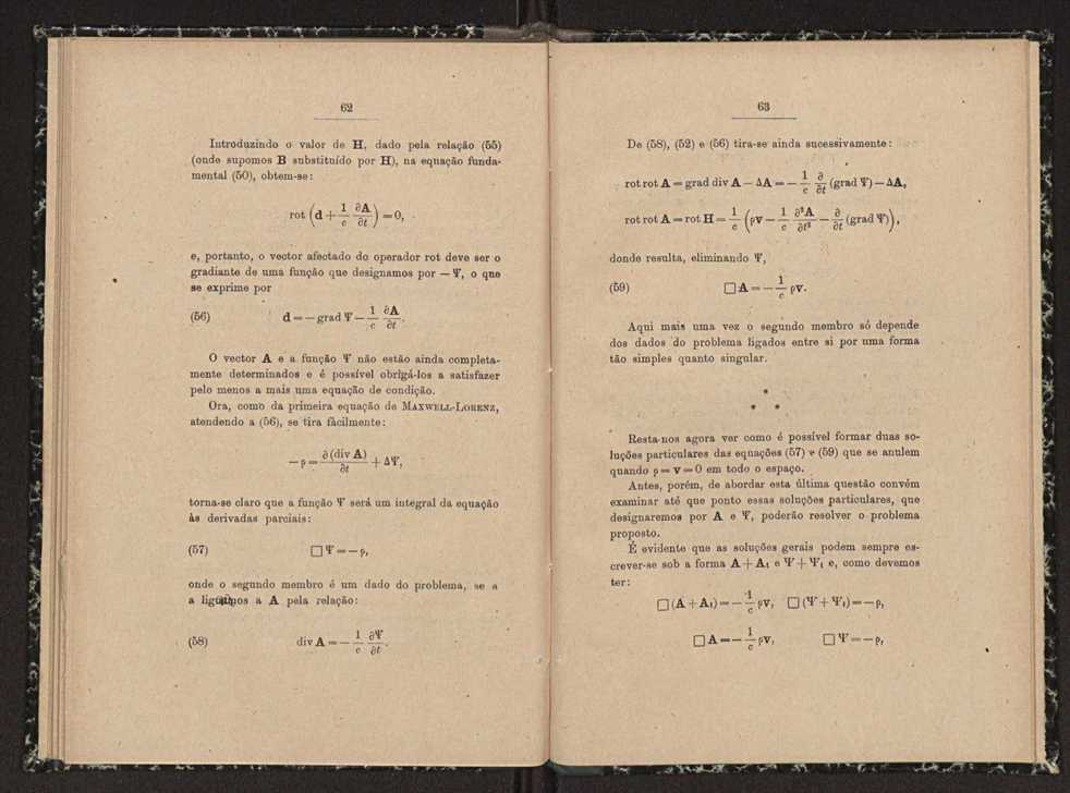 Aorigem das equaes fundamentais da teoria electrnica 39