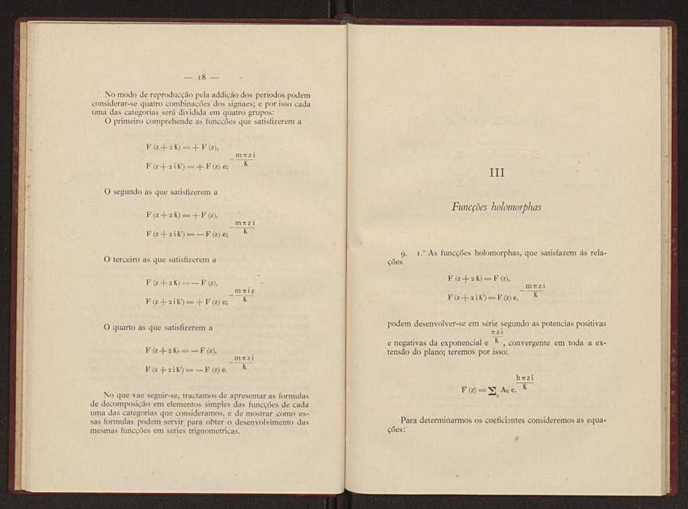 Estudo sobre funces duplamente periodicas de terceira especie 19