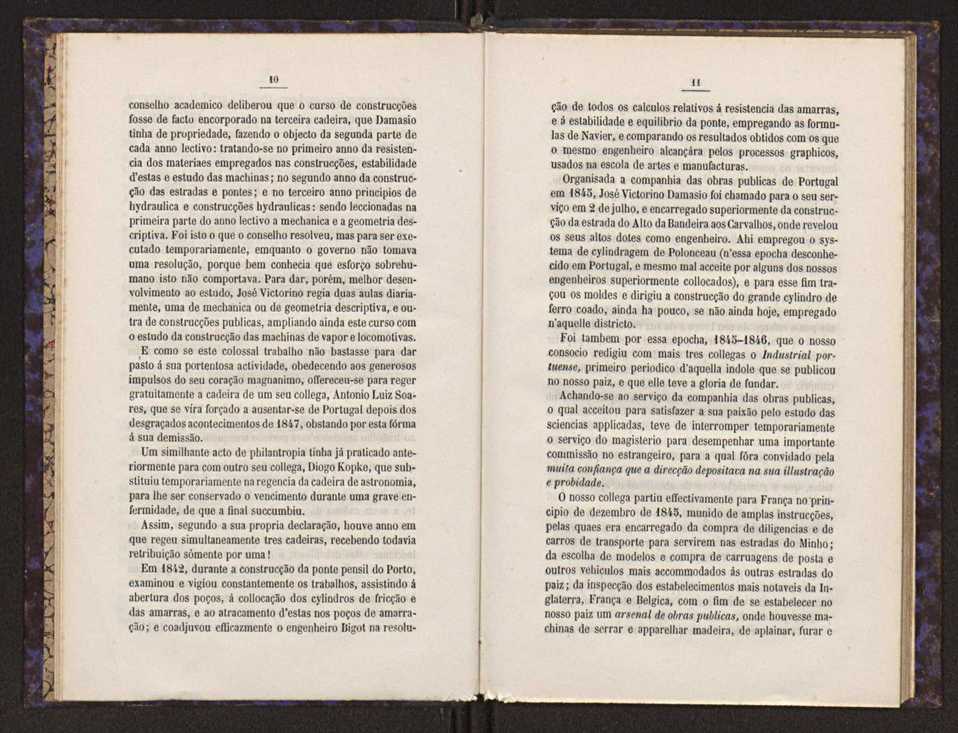 Elogio historico de Jos Victorino Damasio:discurso lido perante a associao dos engenheiros civis portugueses por occasio da inaugurao do retrato do illustre general na sala das suas sesses em 30 de dezembro de 1876 7