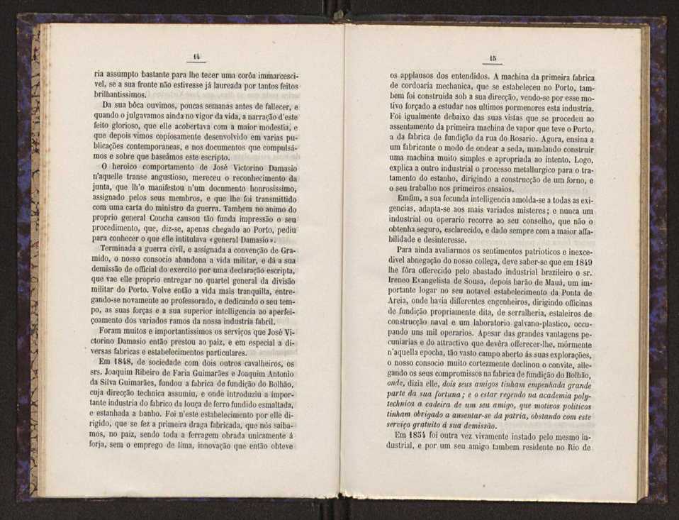 Elogio historico de Jos Victorino Damasio:discurso lido perante a associao dos engenheiros civis portugueses por occasio da inaugurao do retrato do illustre general na sala das suas sesses em 30 de dezembro de 1876 9