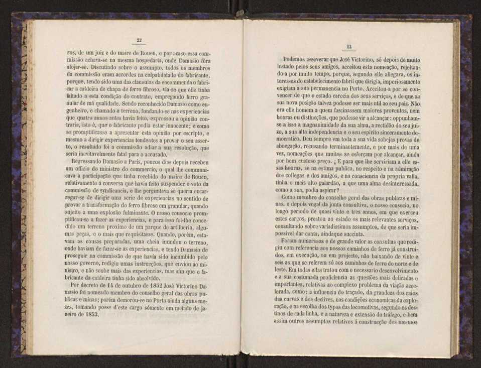 Elogio historico de Jos Victorino Damasio:discurso lido perante a associao dos engenheiros civis portugueses por occasio da inaugurao do retrato do illustre general na sala das suas sesses em 30 de dezembro de 1876 13
