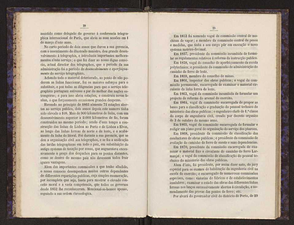 Elogio historico de Jos Victorino Damasio:discurso lido perante a associao dos engenheiros civis portugueses por occasio da inaugurao do retrato do illustre general na sala das suas sesses em 30 de dezembro de 1876 16