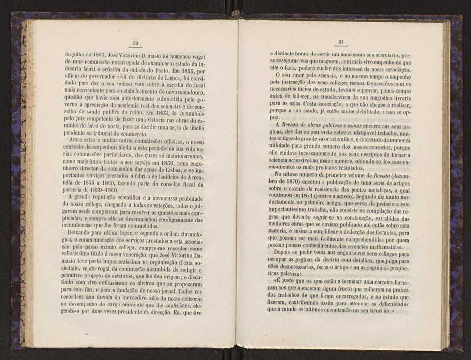 Elogio historico de Jos Victorino Damasio:discurso lido perante a associao dos engenheiros civis portugueses por occasio da inaugurao do retrato do illustre general na sala das suas sesses em 30 de dezembro de 1876 17