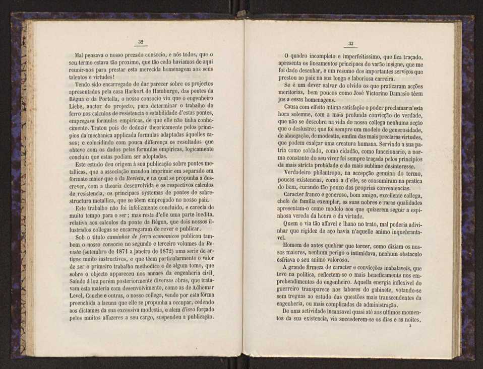 Elogio historico de Jos Victorino Damasio:discurso lido perante a associao dos engenheiros civis portugueses por occasio da inaugurao do retrato do illustre general na sala das suas sesses em 30 de dezembro de 1876 18