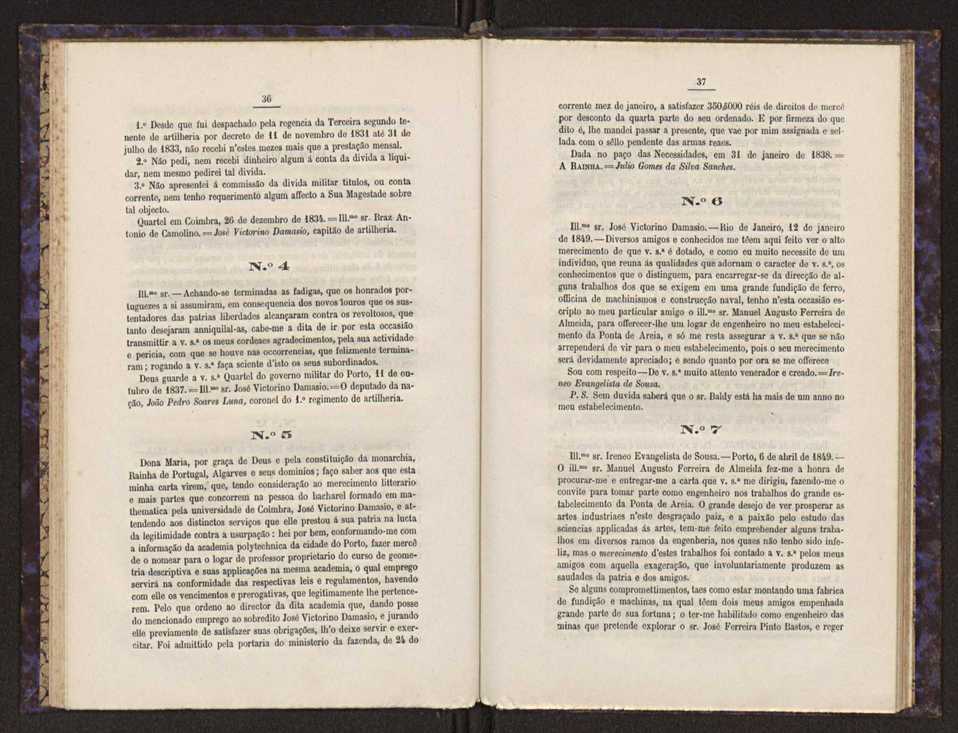 Elogio historico de Jos Victorino Damasio:discurso lido perante a associao dos engenheiros civis portugueses por occasio da inaugurao do retrato do illustre general na sala das suas sesses em 30 de dezembro de 1876 20