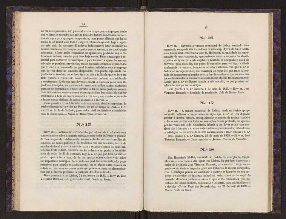 Elogio historico de Jos Victorino Damasio:discurso lido perante a associao dos engenheiros civis portugueses por occasio da inaugurao do retrato do illustre general na sala das suas sesses em 30 de dezembro de 1876 24