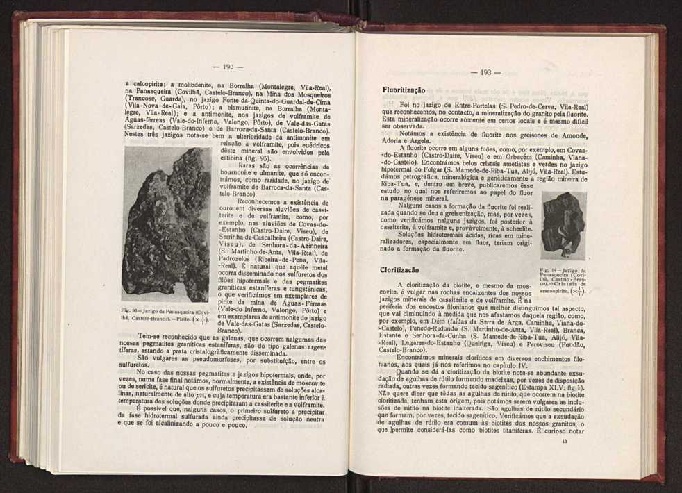 Jazigos portugueses de cassiterite e de volframite 137
