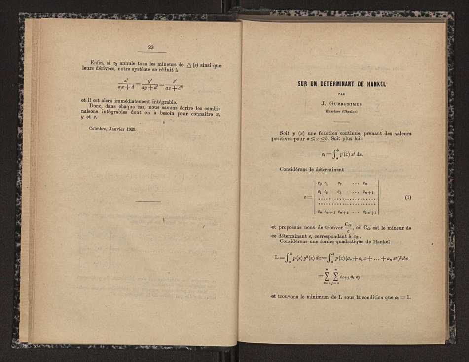 Anais da Faculdade de Scincias do Porto (antigos Annaes Scientificos da Academia Polytecnica do Porto). Vol. 16 13